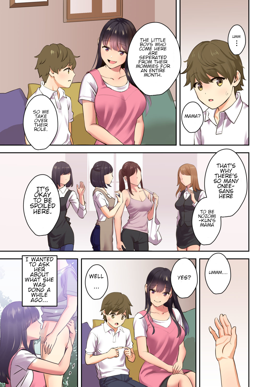 Hentai Manga Comic-A Story About Doing Fitness Training With Some Lewd Onee-chans-Read-10